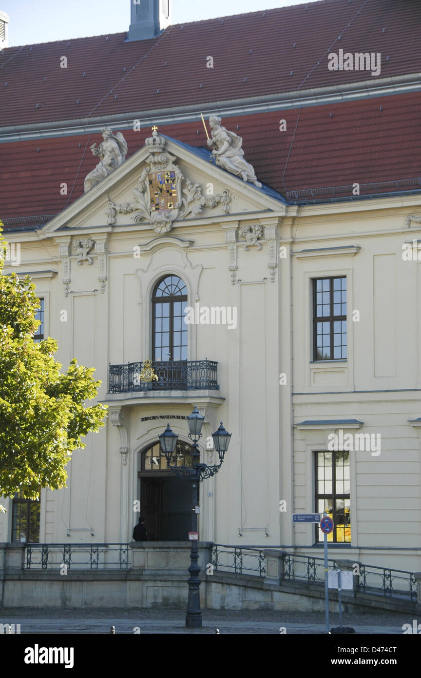 Allemagne, Berlin, façade du Musée juif (ouvert en 1999) Banque D'Images