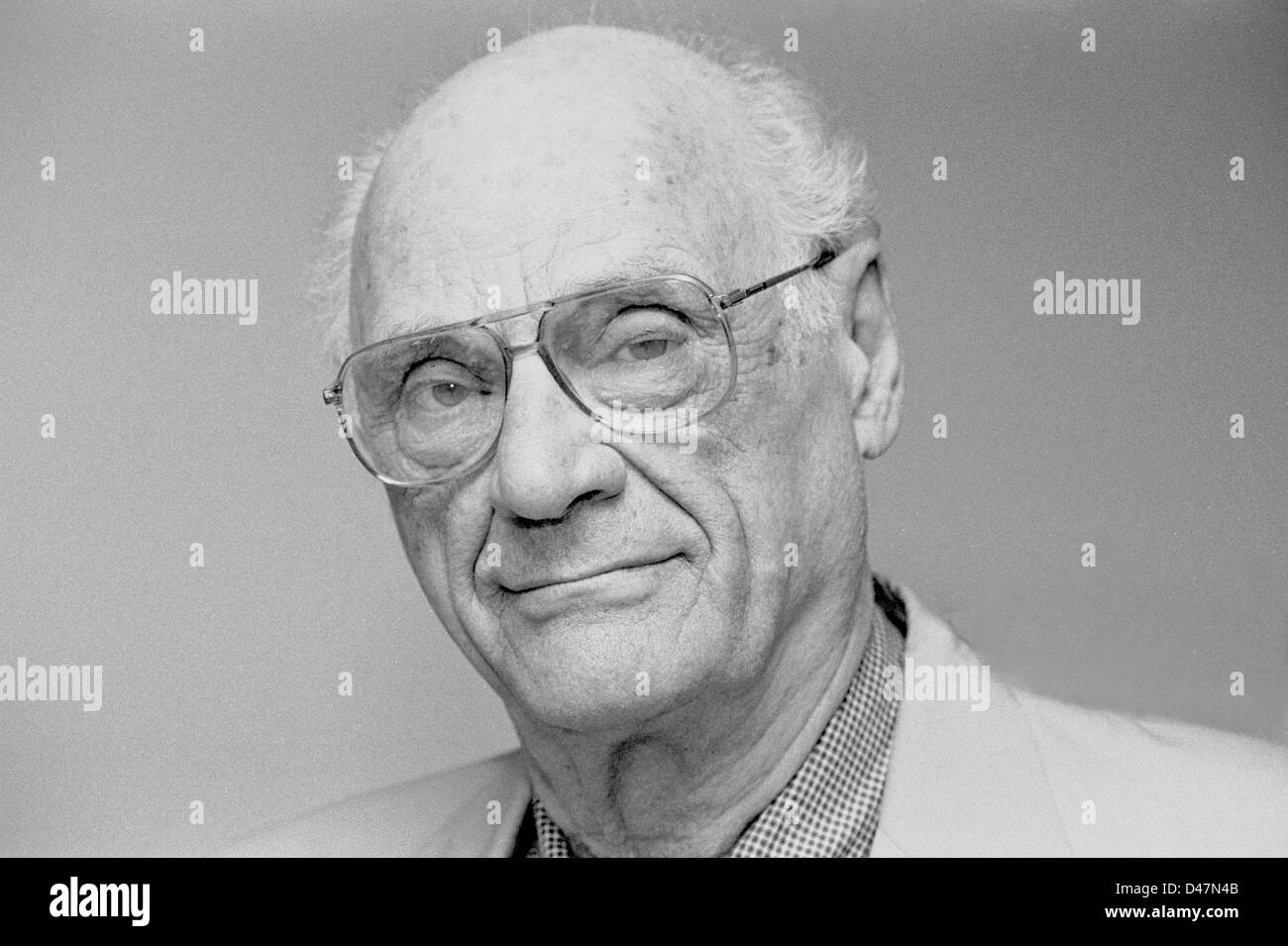 Le dramaturge Arthur Miller New York City USA 1998 photo d'archives Banque D'Images