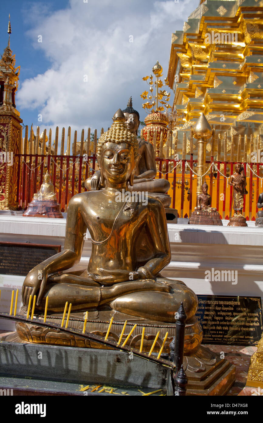 Wat Phrathat Doi Suthep Banque D'Images