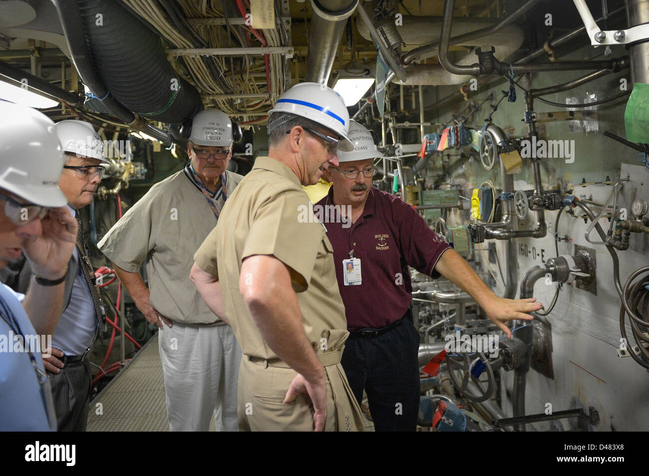 Onc tours PCU Gerald R. Ford. Banque D'Images