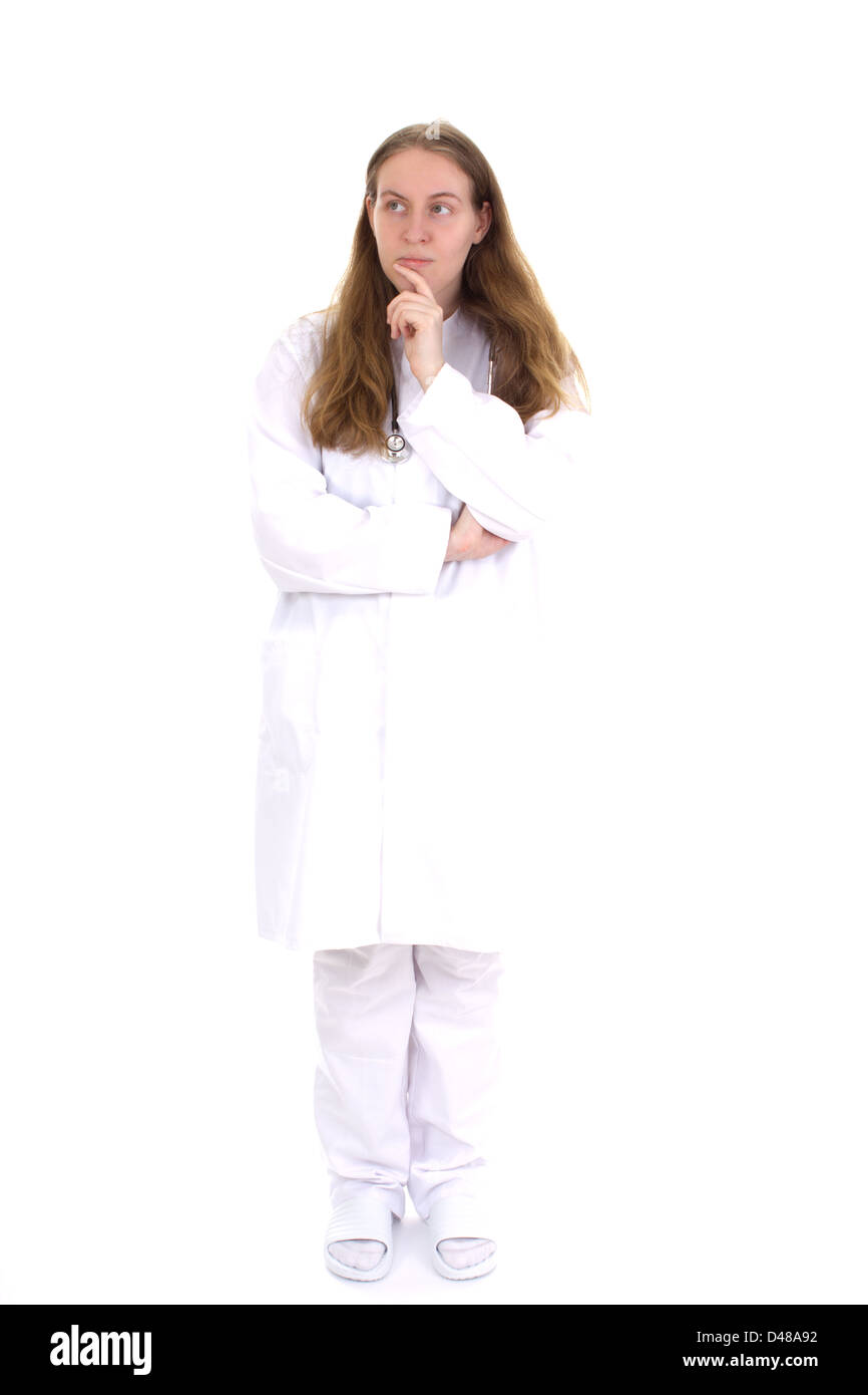 Femme médecin Banque D'Images