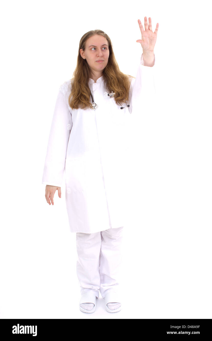 Femme médecin Banque D'Images