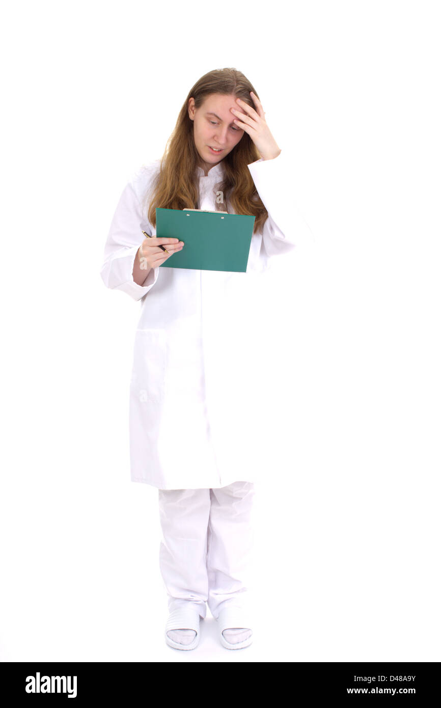 Femme médecin Banque D'Images