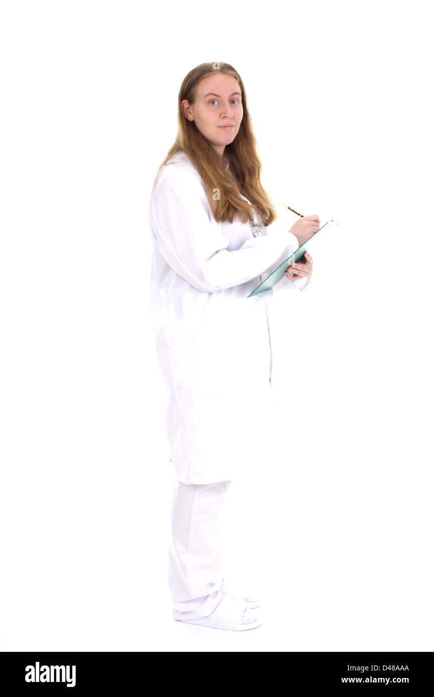 Femme médecin Banque D'Images