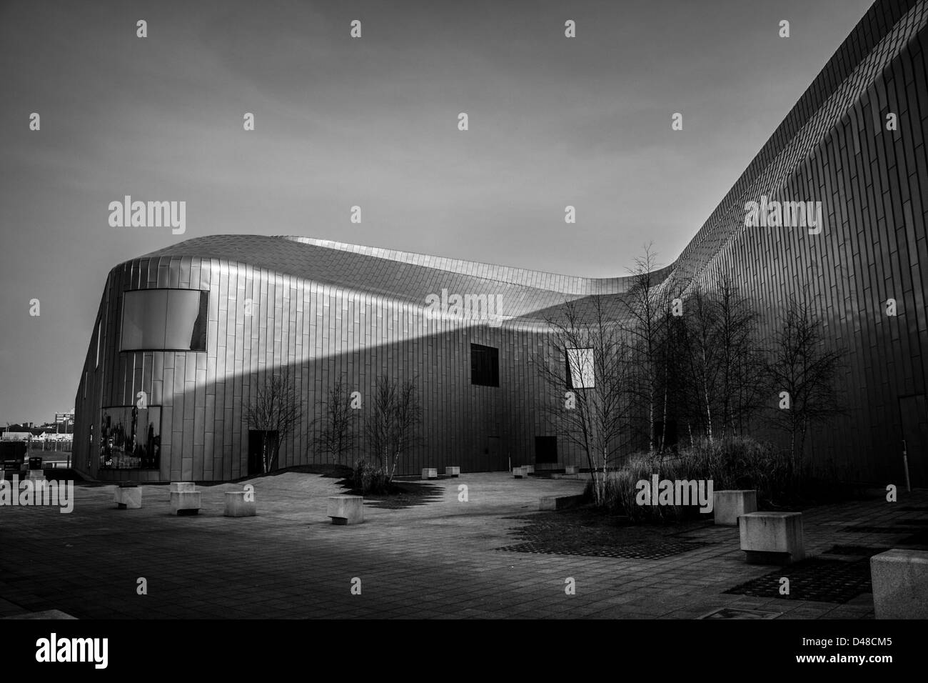 Glasgow Riverside Museum of transport Banque D'Images