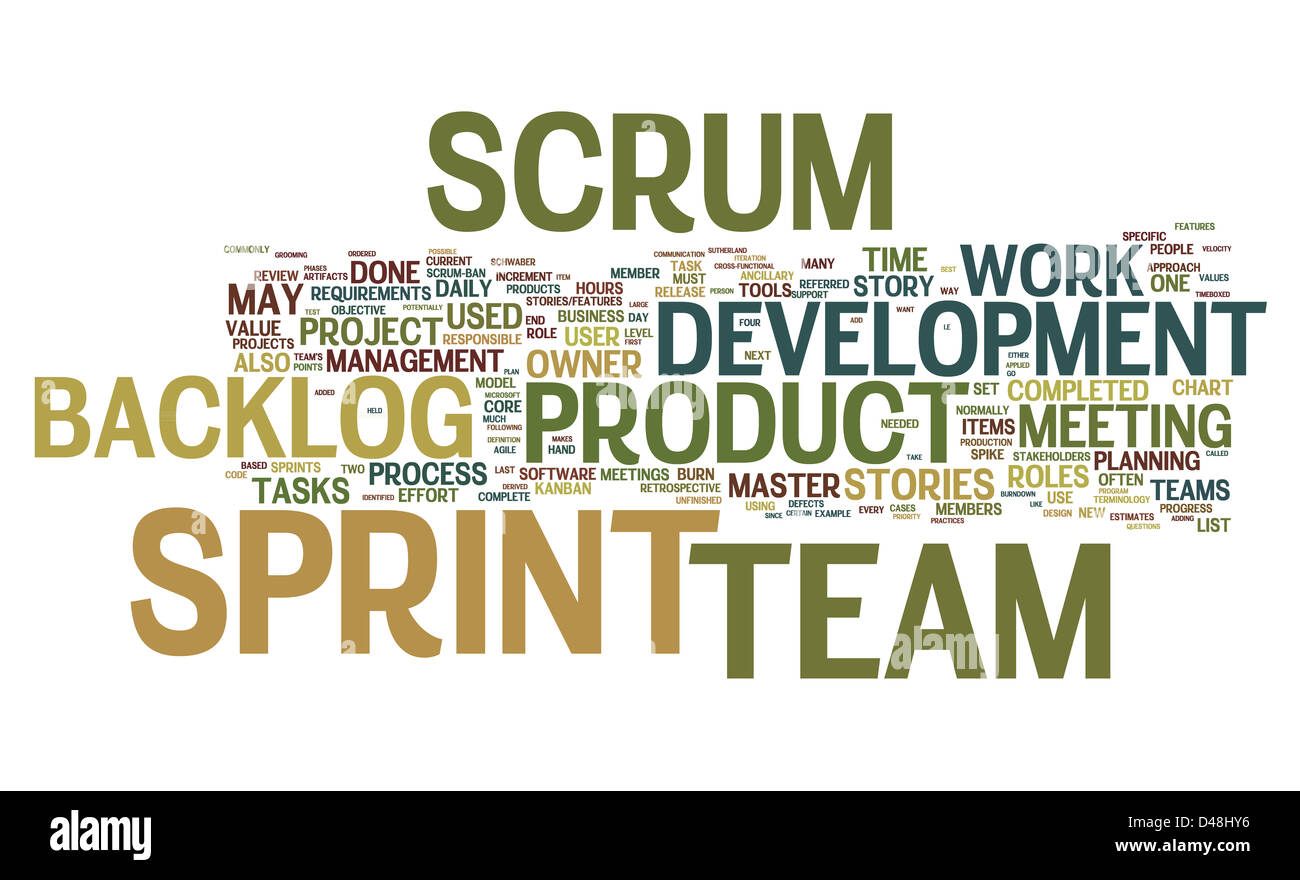 Scrum Banque D'Images