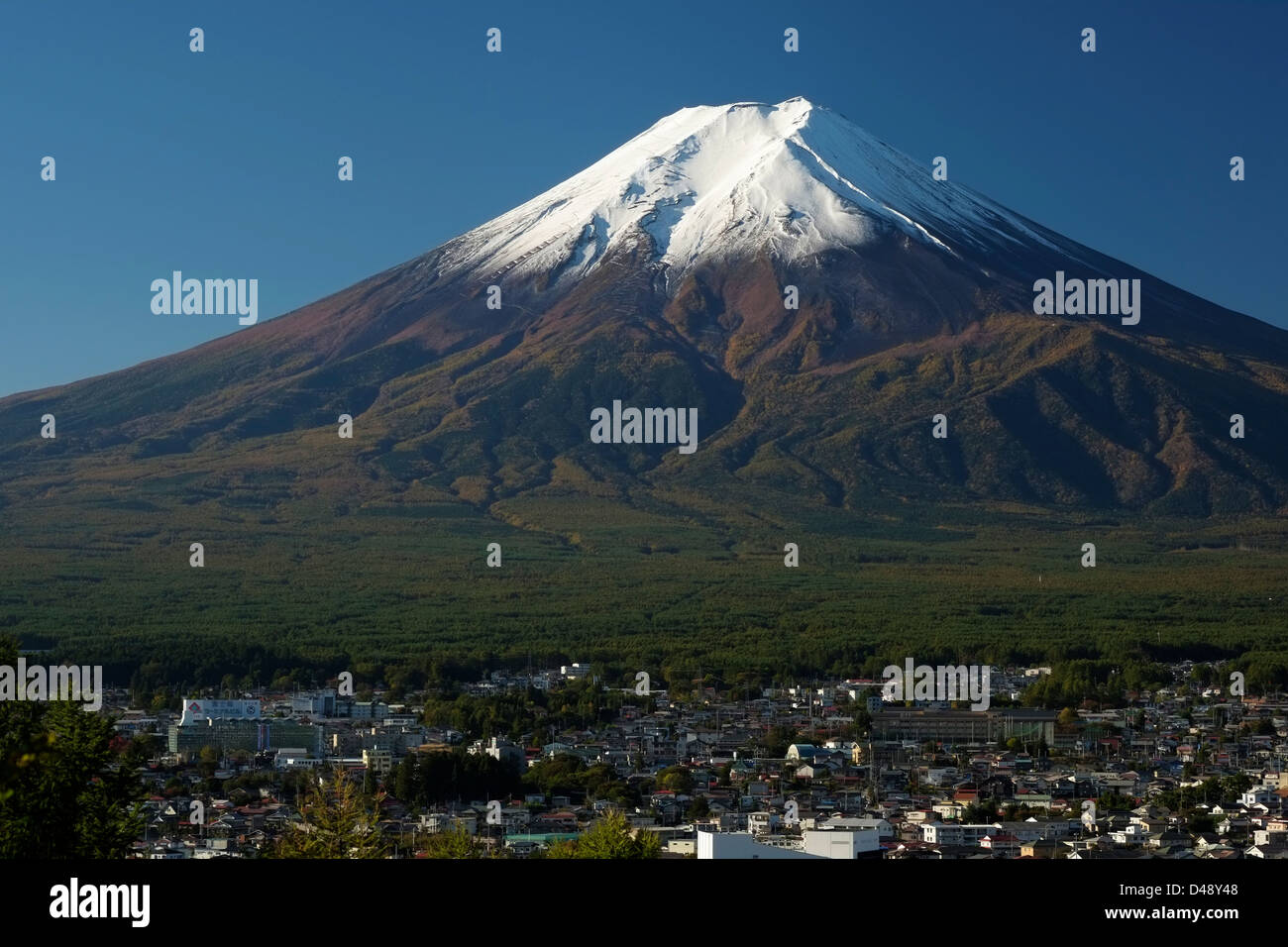 La plus haute montagne du japon Banque de photographies et d’images à