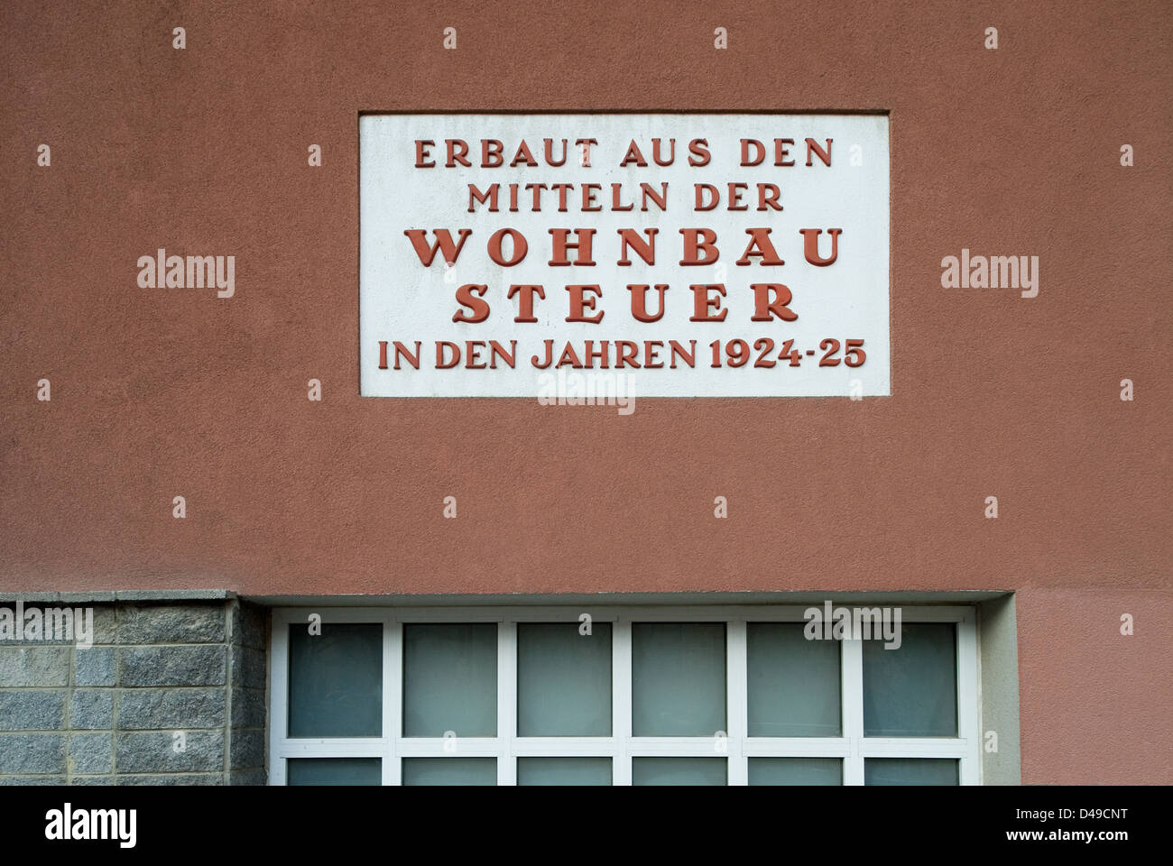 Vienne, Autriche, la rizière dans le quartier viennois de 12 hommes Meidling Banque D'Images