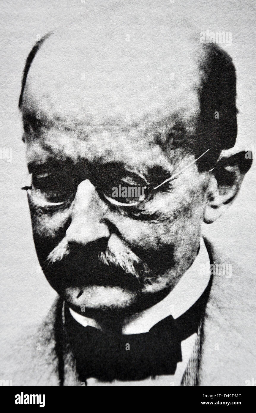 Max Karl Ernst Ludwig Planck, physicien théoricien allemand, lauréat du Prix Nobel Banque D'Images