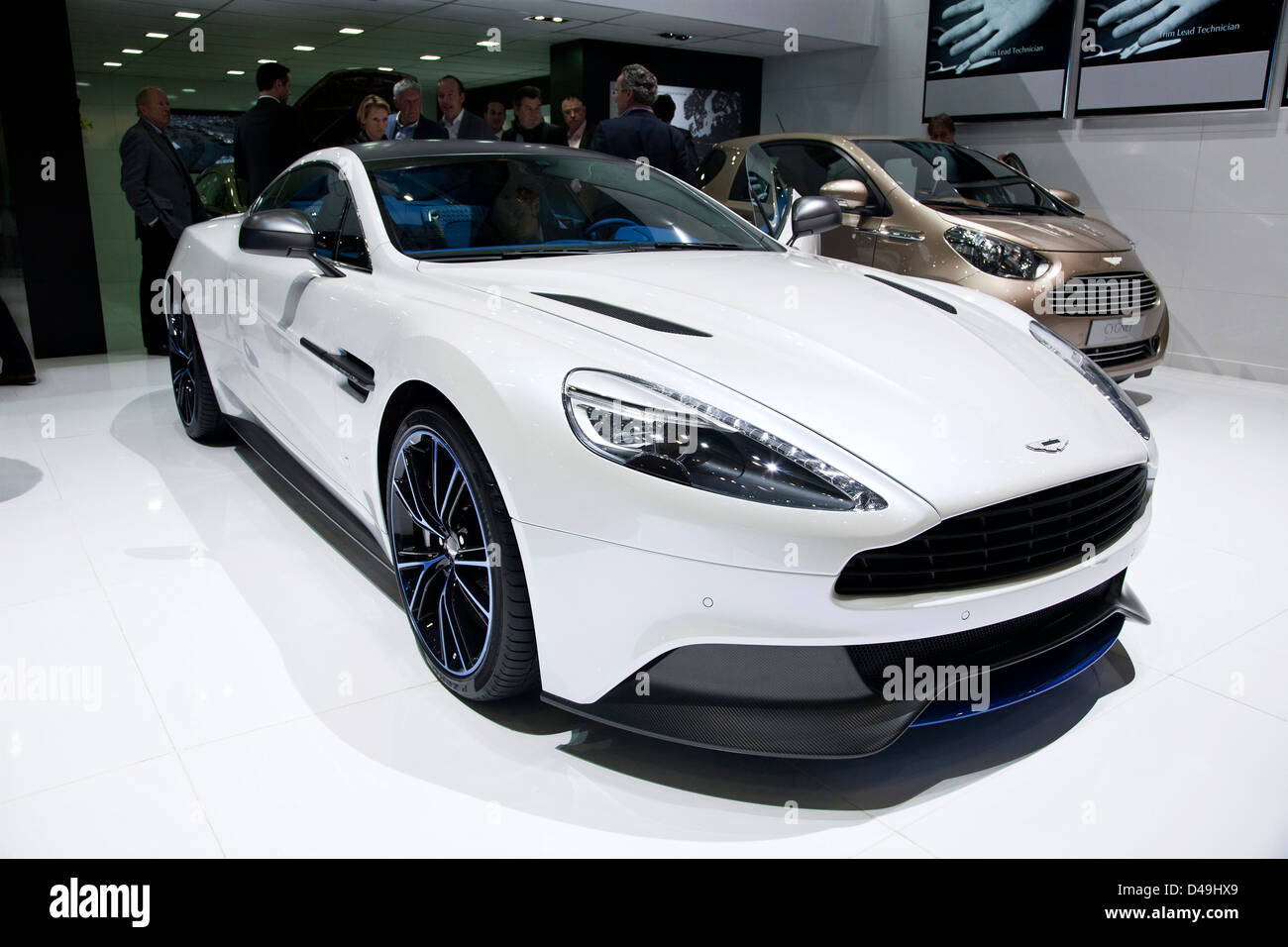 Aston Martin Vanquish. Geneva Motor Show 2013 Banque D'Images