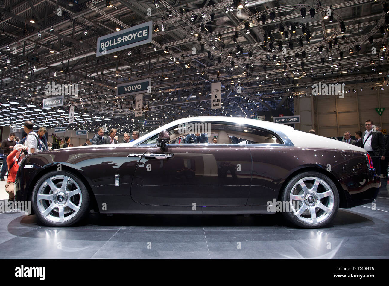 Rolls Royce Wraith. Geneva Motor Show 2013 Banque D'Images