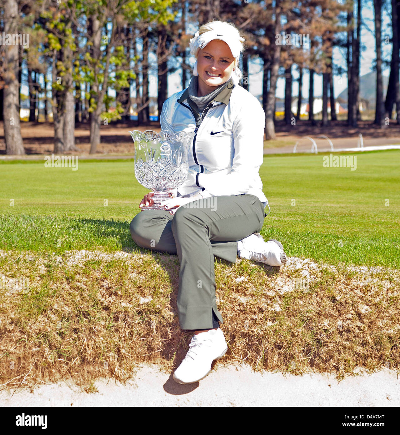 Carly Booth Aberdeen Asset Management Ladies Scottish Open de Golf d'East Lothian Archerfield EventScotland Banque D'Images