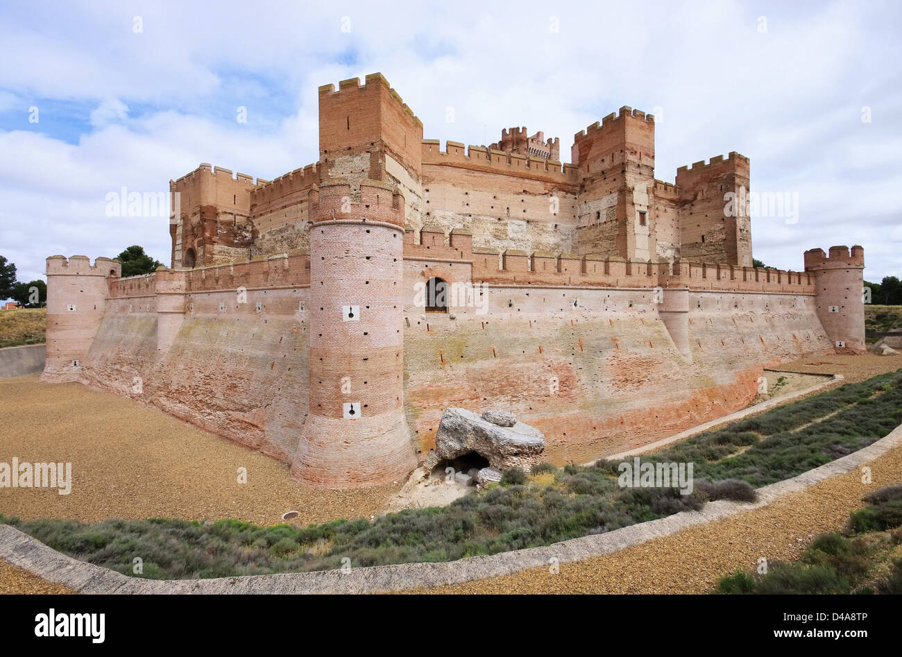 Castillo de la Mota 08 Banque D'Images