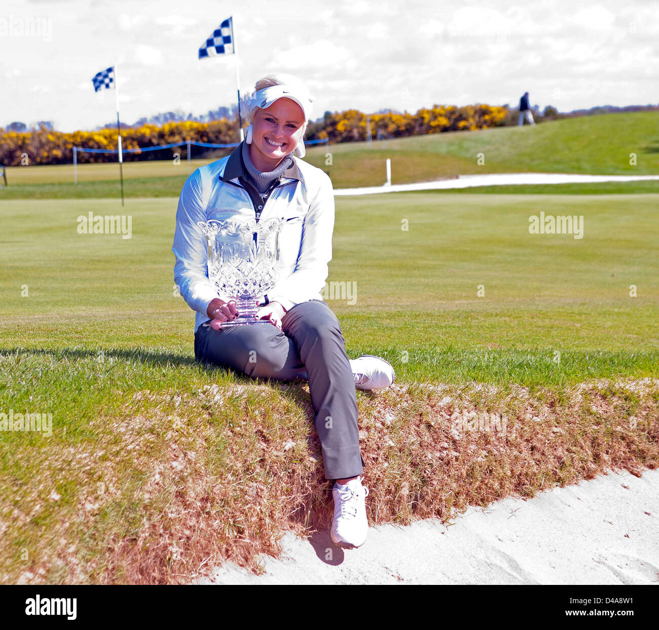 Carly Booth Aberdeen Asset Management Ladies Scottish Open de Golf d'East Lothian Archerfield EventScotland Banque D'Images