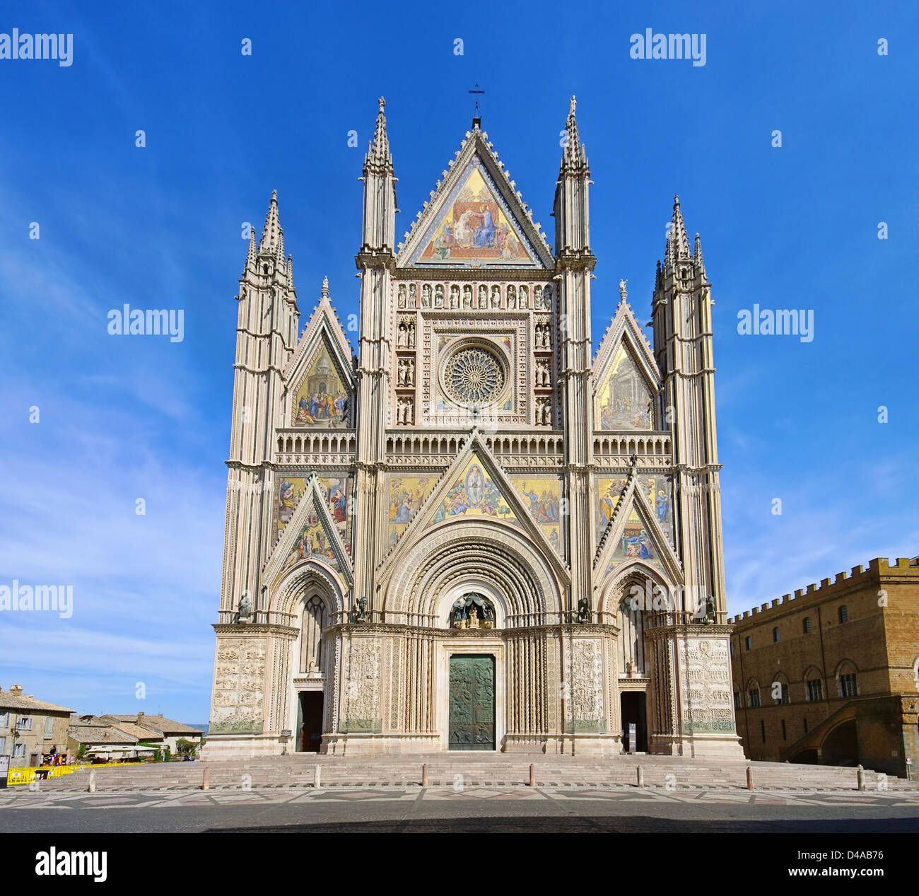 La cathédrale d'Orvieto Orvieto - Dom 05 Banque D'Images