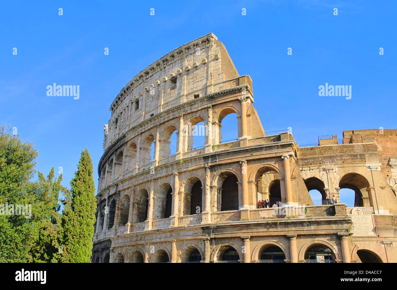 Rom Rom Kolosseum - Colisée 08 Banque D'Images