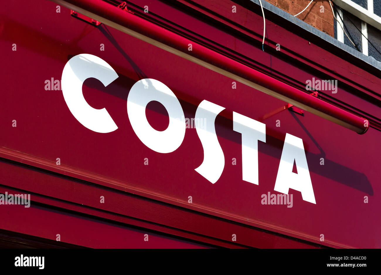 Café Costa, UK Banque D'Images