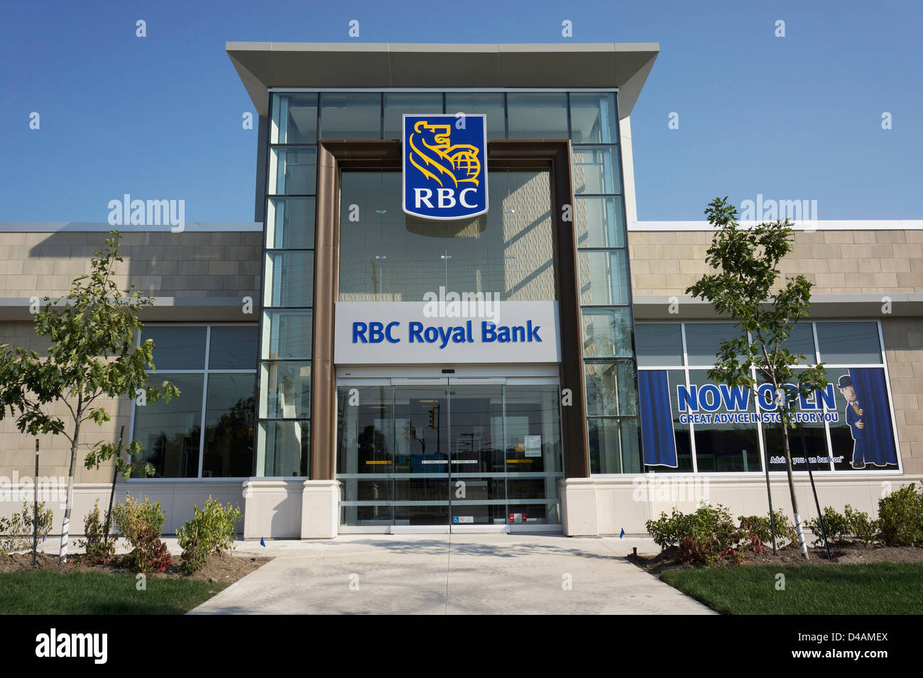 RBC Banque Royale du Canada Banque D'Images