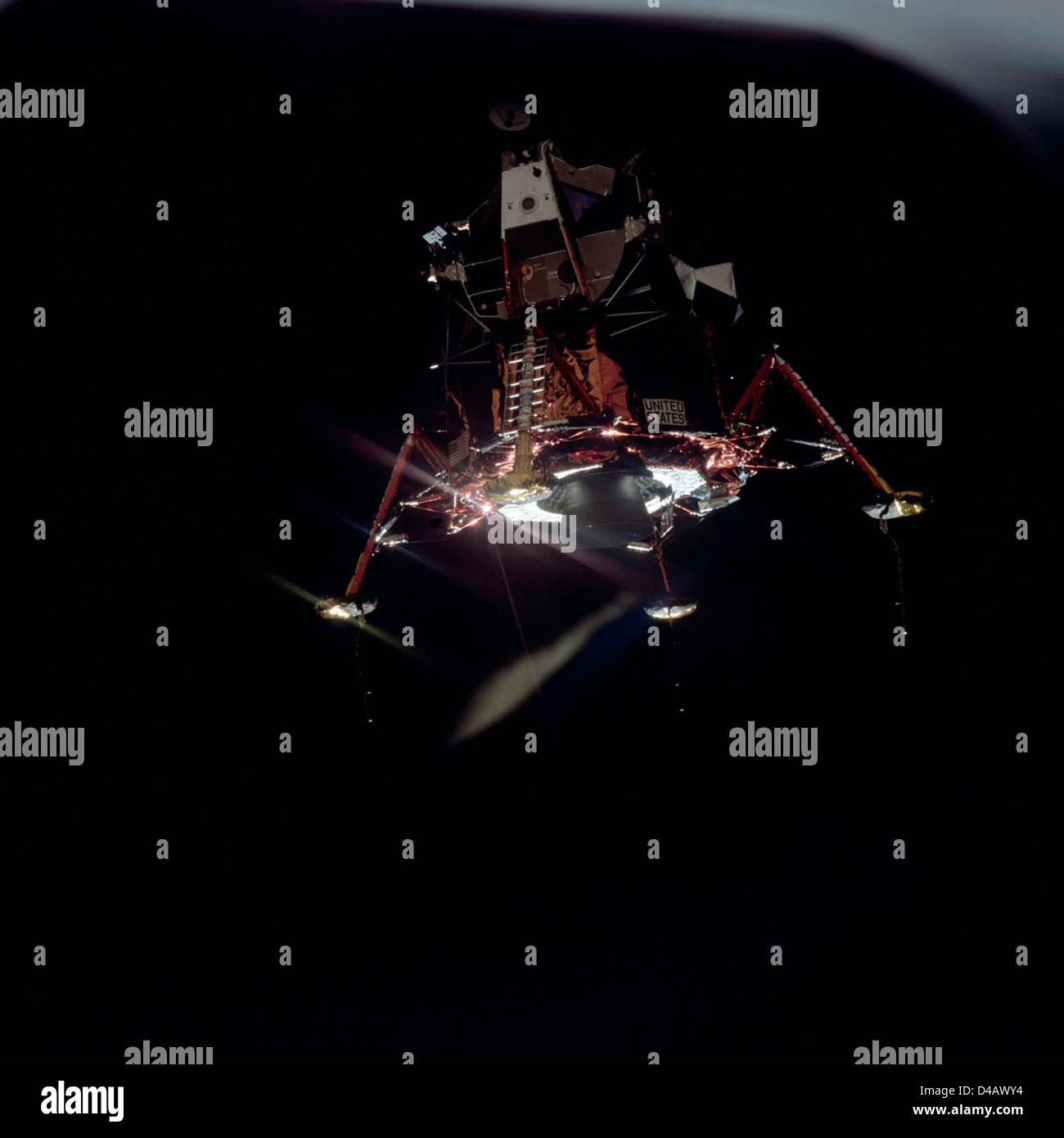 Module d'atterrissage sur la lune 1969 Banque de photographies et d ...