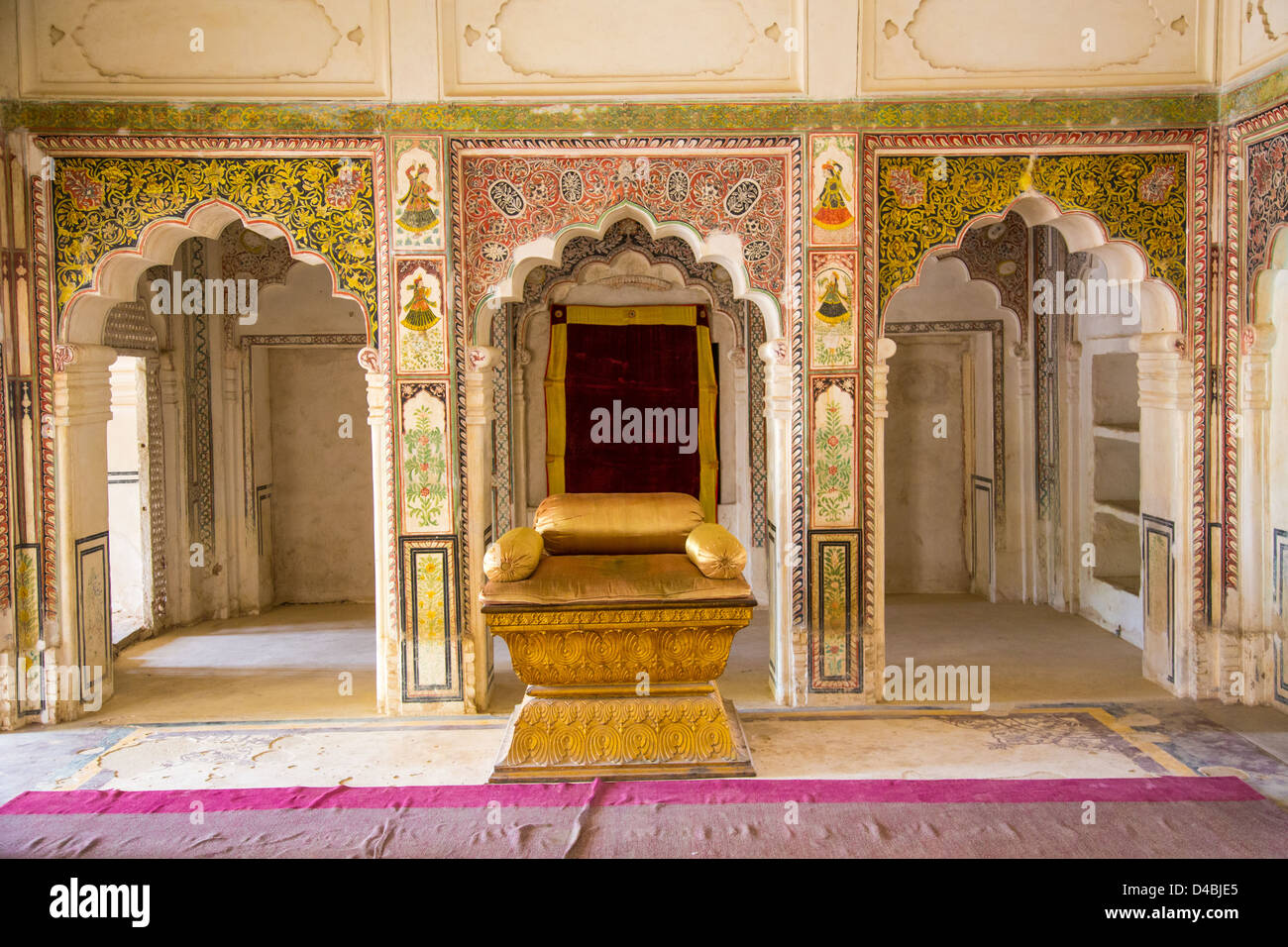 L'APGA Mahal, Fort Nagaur, Nagaur, Rajasthan, Inde Banque D'Images