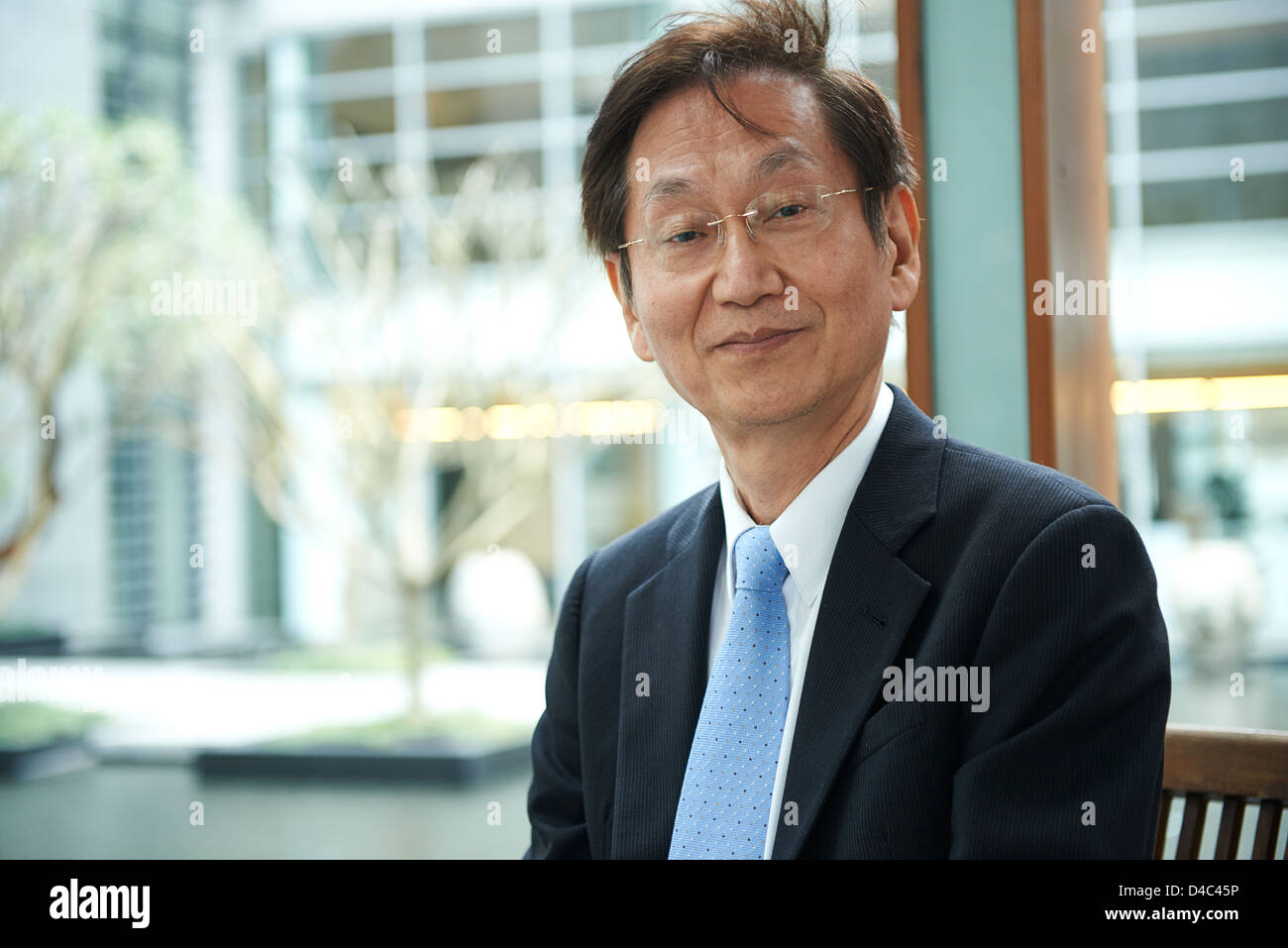 Jonney Shih, Président de l'ASUS ASUSTek siège à Taiwan. Banque D'Images
