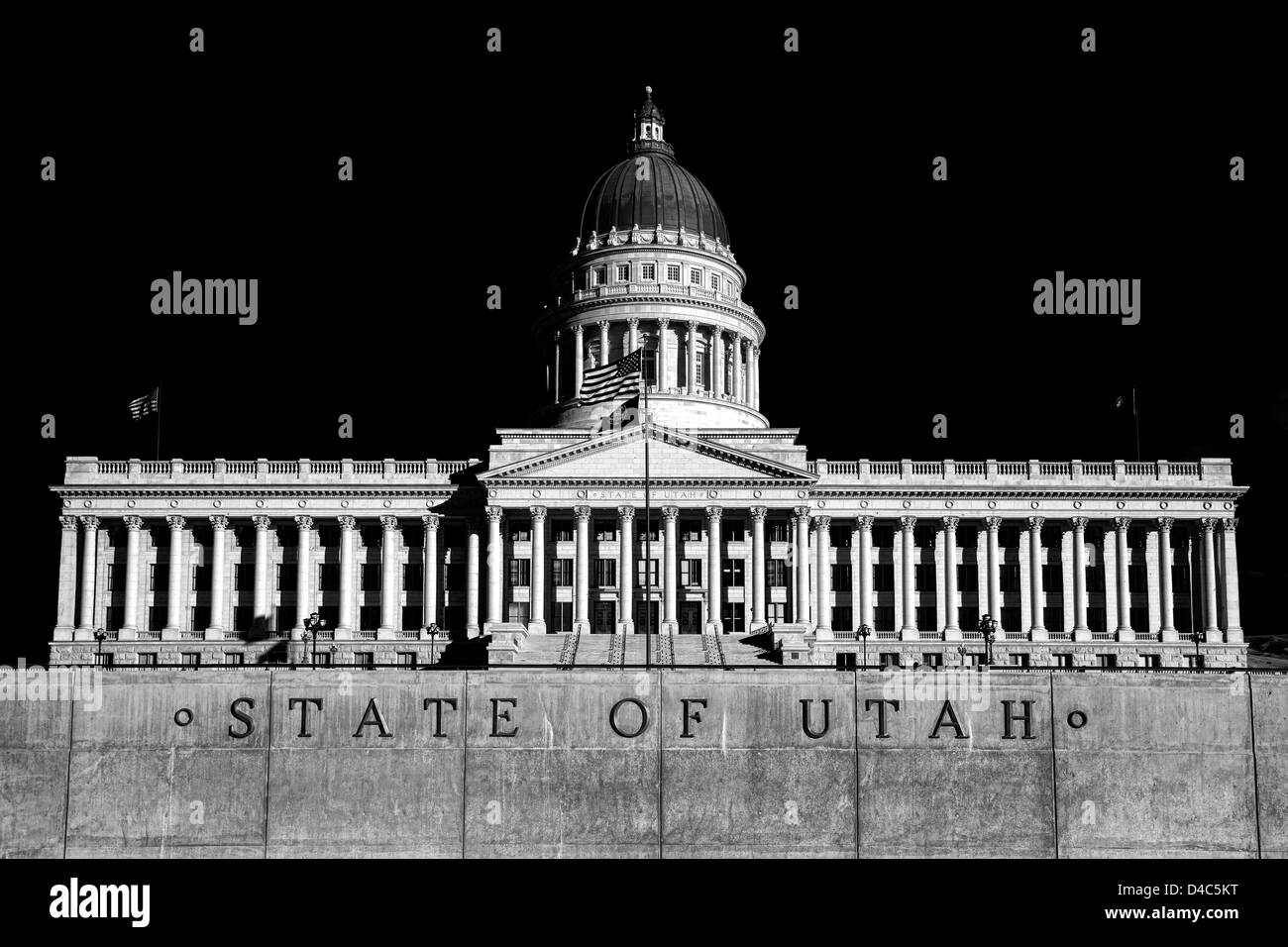 Capitale de l'état de l'Utah/step view Banque D'Images