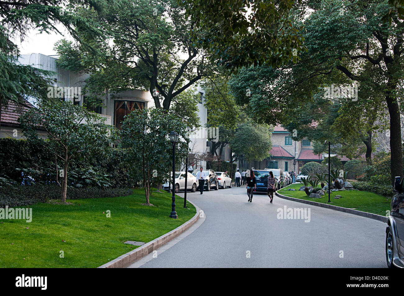 Shanghai Street View Banque D'Images