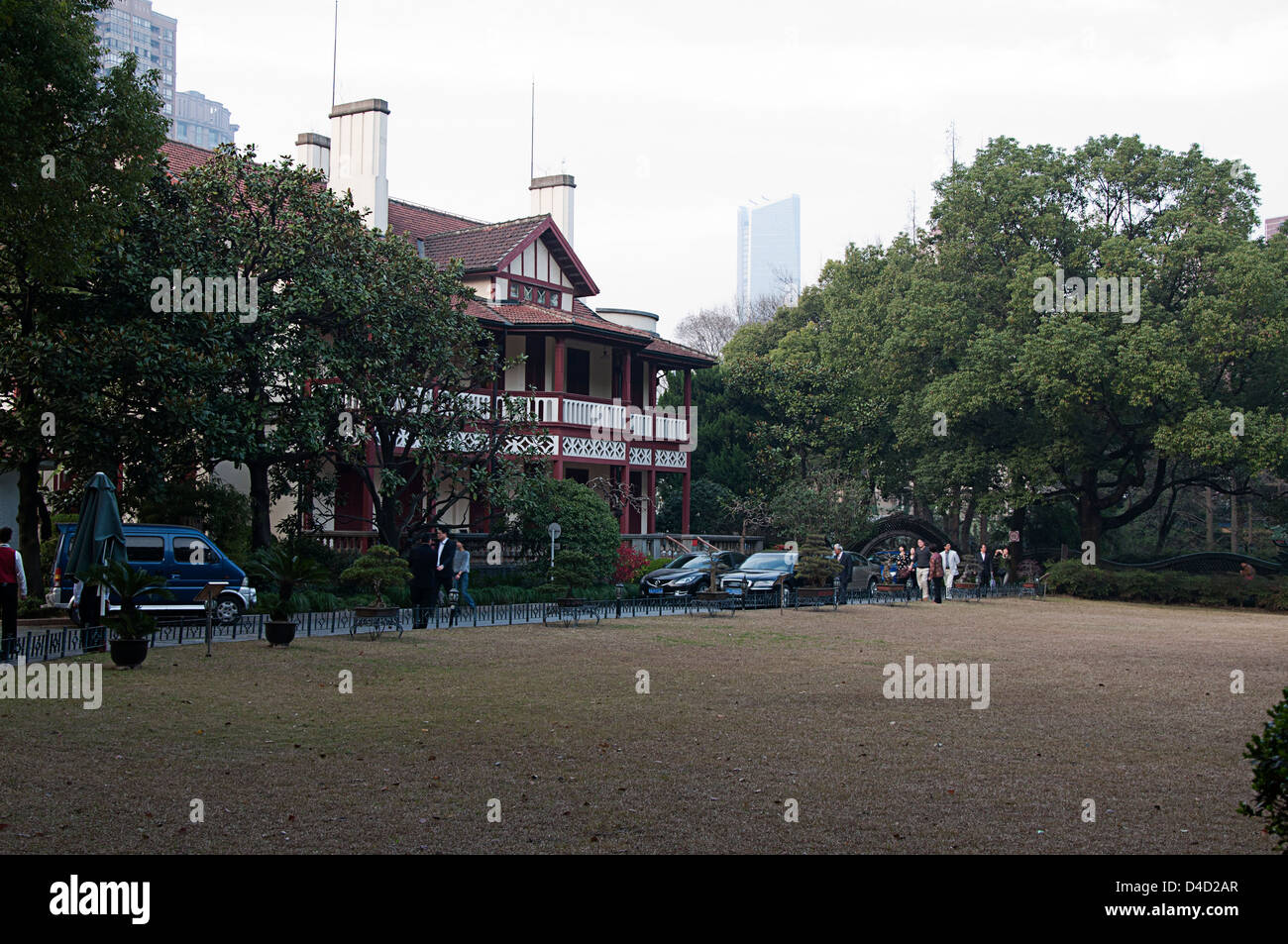 Shanghai Street View Banque D'Images