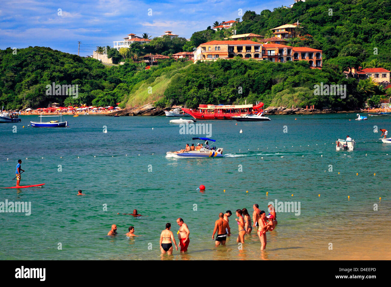 Joao Fernandez beach, Buzios, Brésil. Banque D'Images