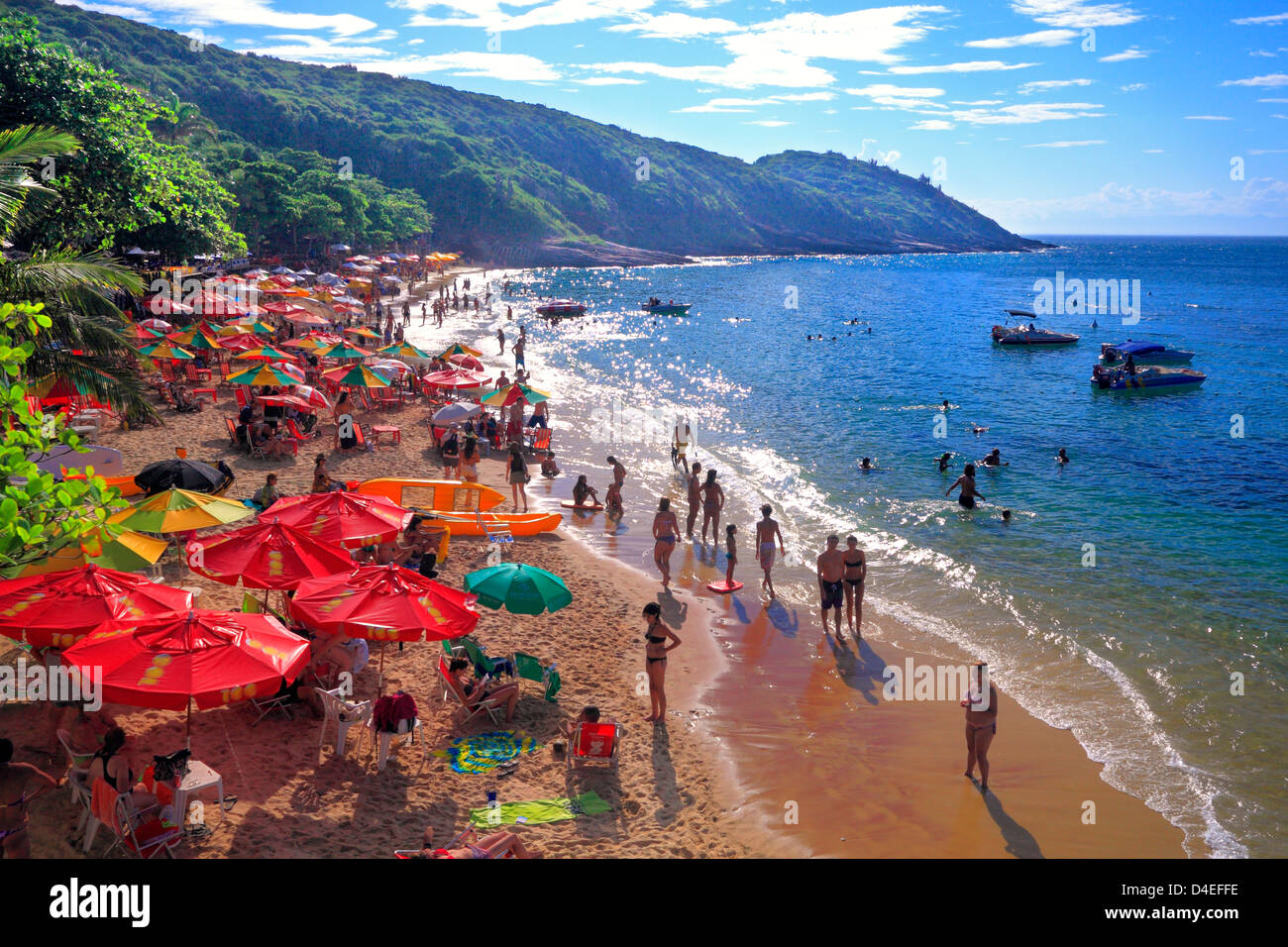 Joao Fernandez beach, Buzios, Brésil. Banque D'Images