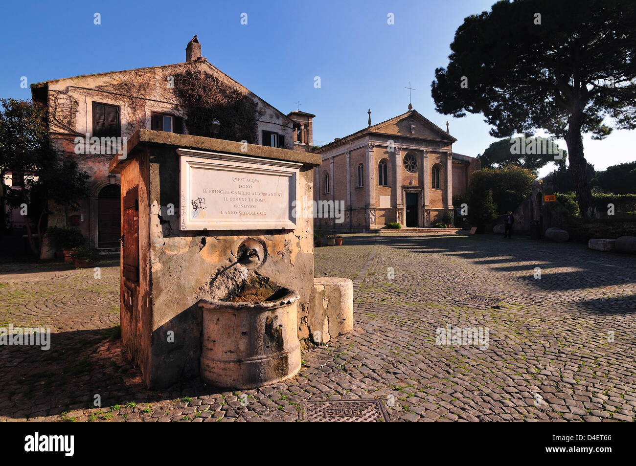 Ostia Antica - Sant Aurea Italie par Andrea quercioli Banque D'Images