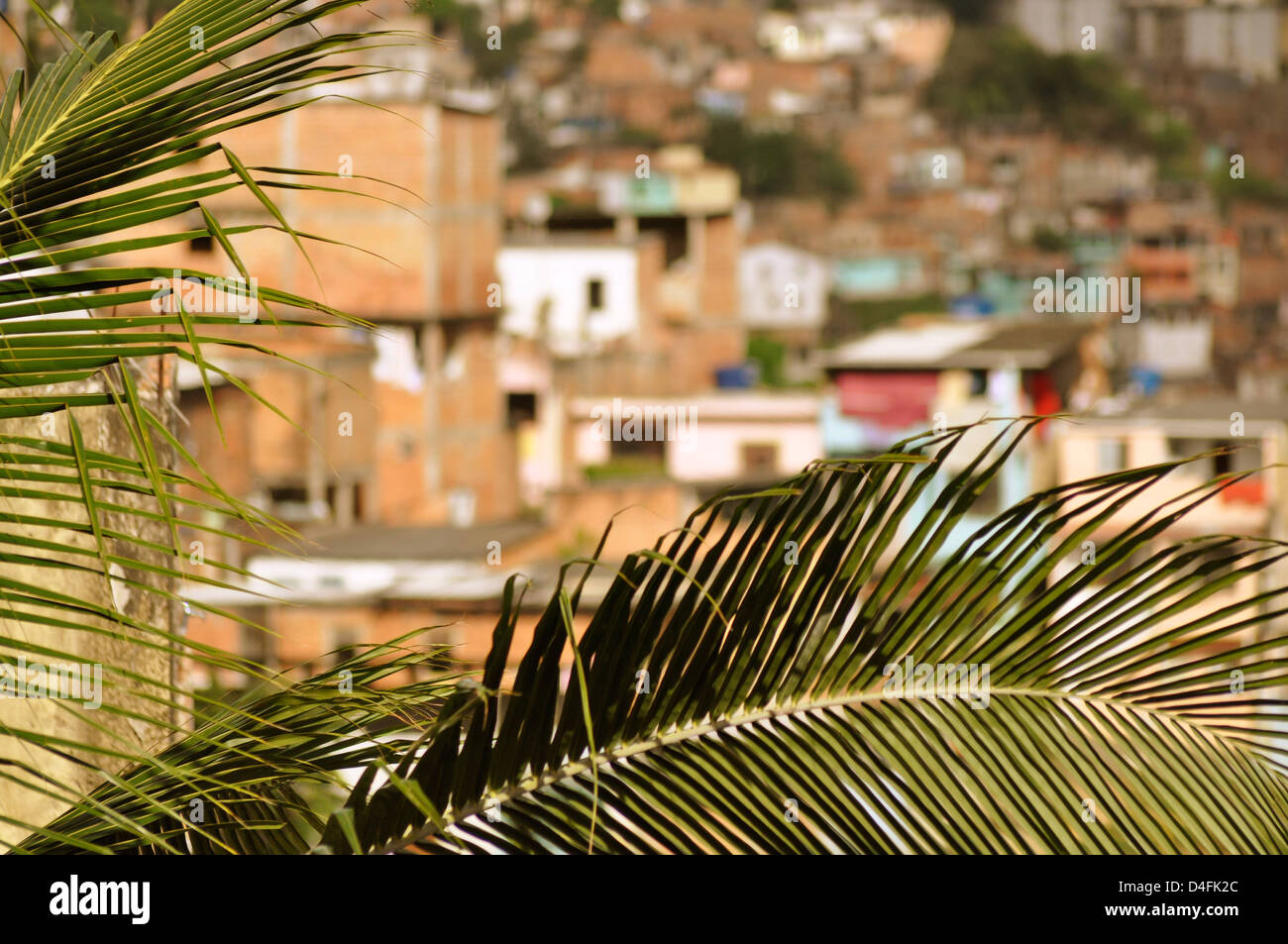 Favela São Caetano, Salvador da Bahia, Brésil Banque D'Images
