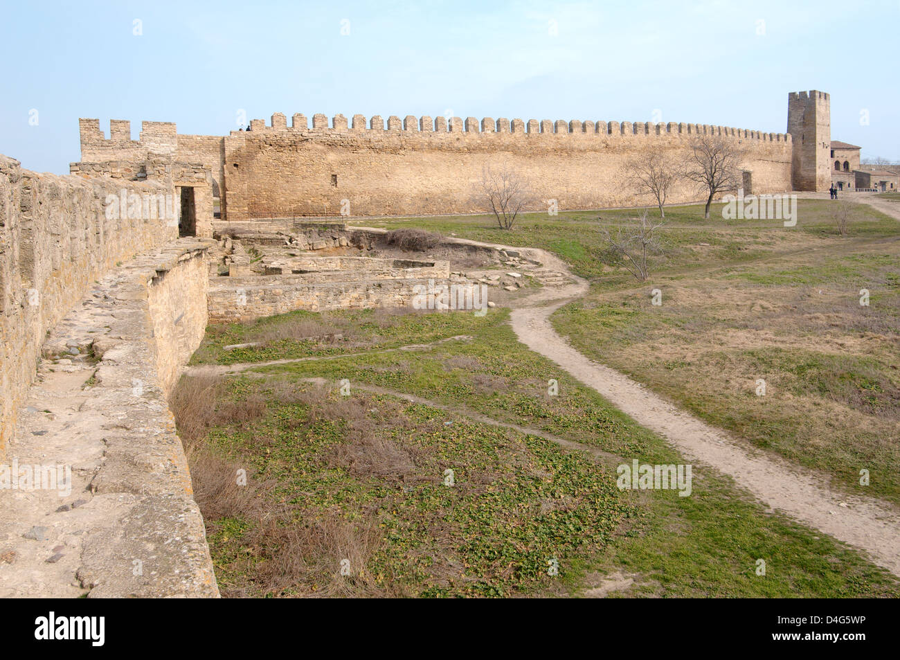 Akkerman forteresse (white rock, forteresse blanche), Belgorod-Dnestrovskiy , l'Ukraine, l'Europe de l'Est Banque D'Images