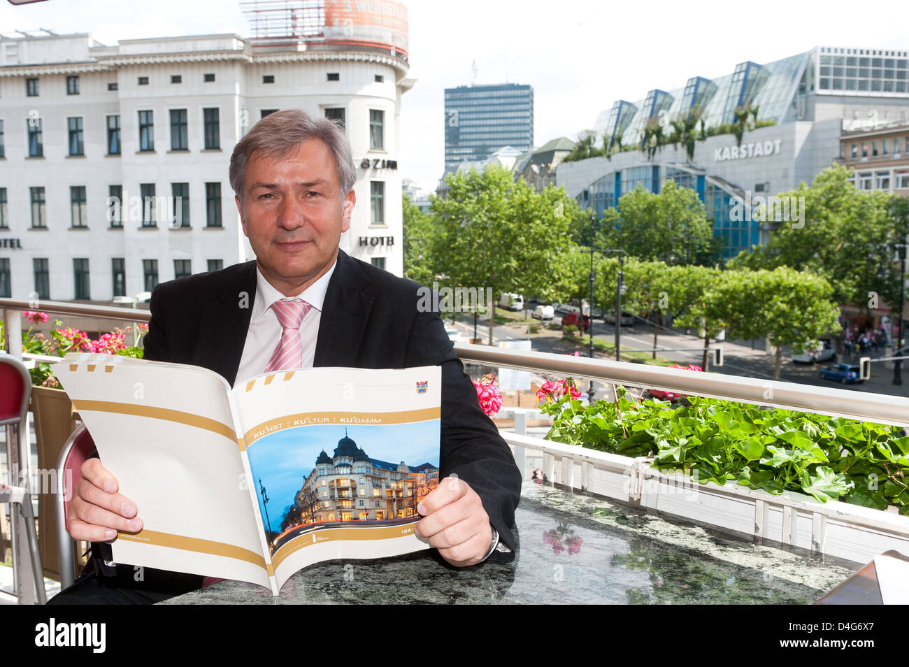 Berlin, Allemagne, le Maire Klaus Wowereit, SPD Banque D'Images