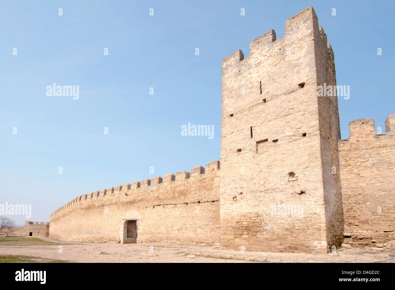 Akkerman forteresse (white rock, forteresse blanche), Belgorod-Dnestrovskiy , l'Ukraine, l'Europe de l'Est Banque D'Images