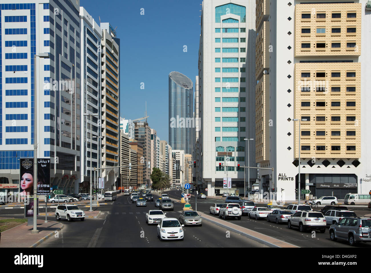 Abu Dhabi, Emirats Arabes Unis, Moyen Orient Banque D'Images