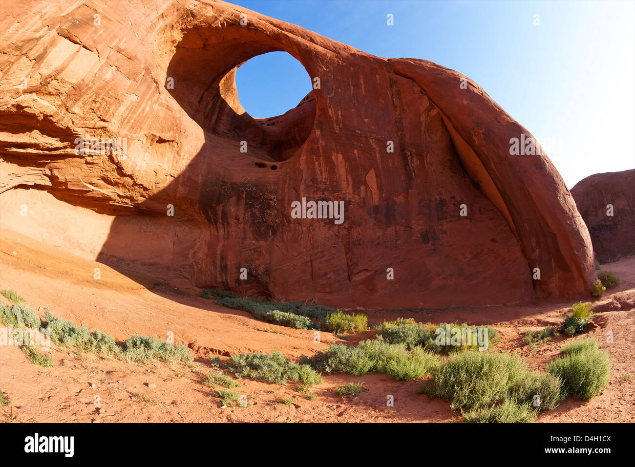 Le vent de l'oreille, Monument Valley Navajo Tribal Park, Utah, USA Banque D'Images