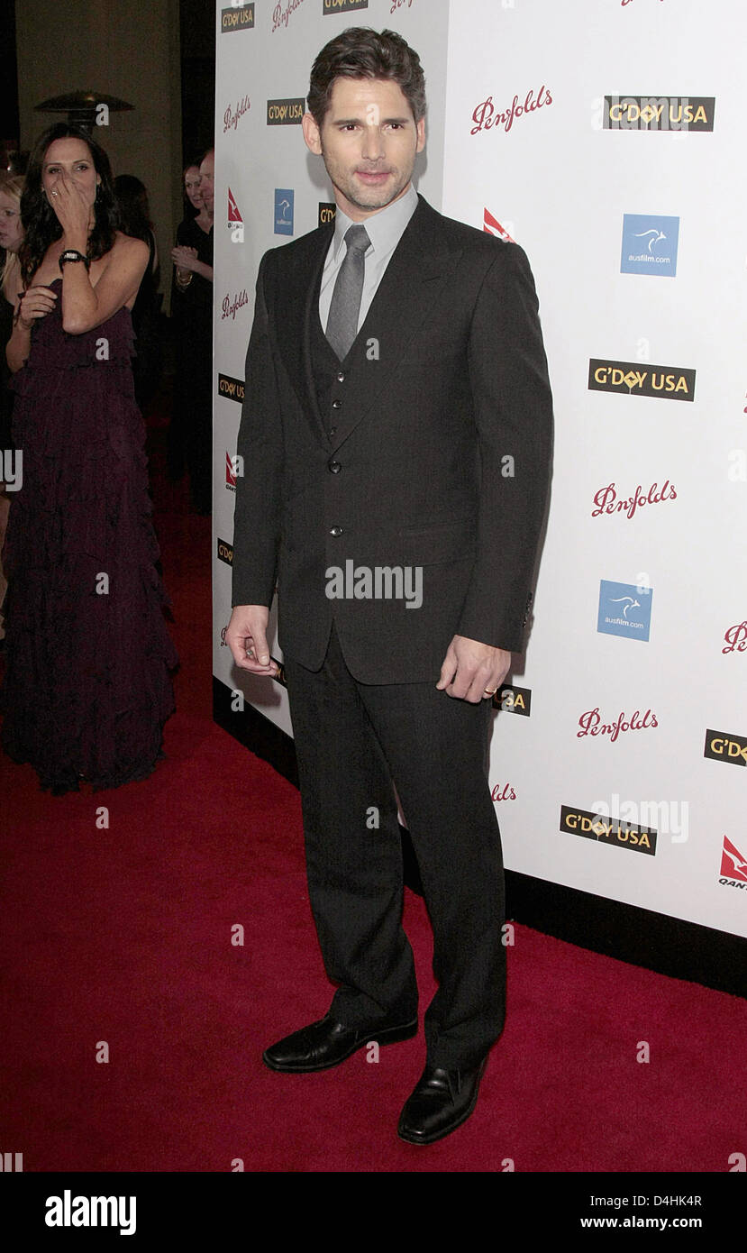 L'acteur Eric Bana arrivant à la G ?jour USA - Australie Week 2009 Black Tie Gala à Hôtel Renaissance à Los Angeles, 18 janvier 2009. L'Australie Semaine ?s, l'événement signature Black Tie Gala, est un tapis rouge Événement en l'honneur des individus pour des contributions importantes dans leurs secteurs respectifs et pour l'excellence dans la promotion de l'Australie aux États-Unis. Photo : Hubert Banque D'Images