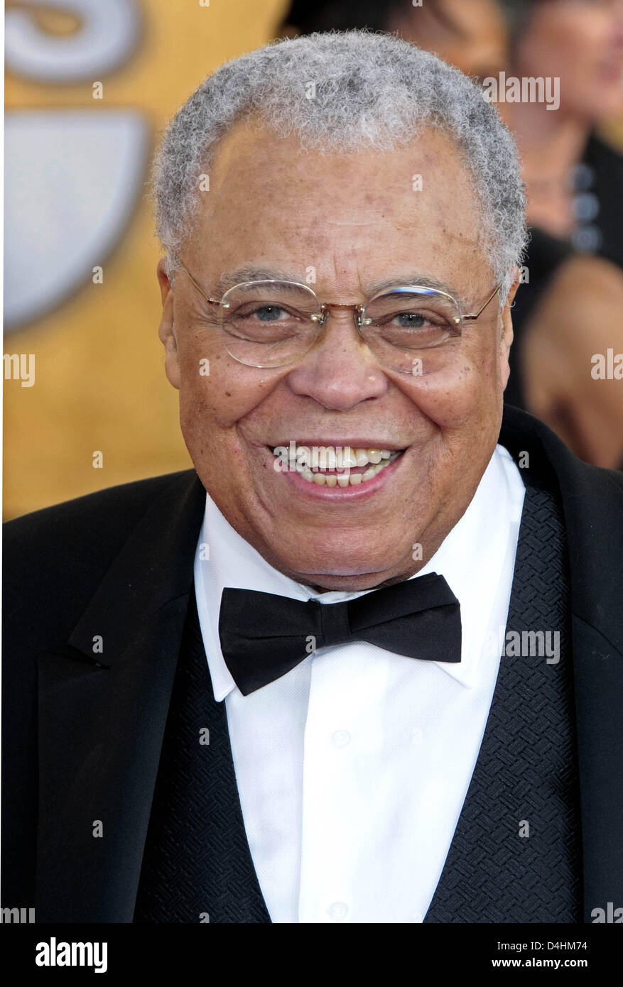 L'acteur James Earl Jones arrive à la 15e édition de l'écran de l'Acteur Guild Awards Au Shrine Auditorium à Los Angeles, USA, 25 janvier 2009. Screen Actors Guild Awards sont remis aux lauréats dans cinq et huit heures de film catégories. Photo : Hubert Boesl Banque D'Images