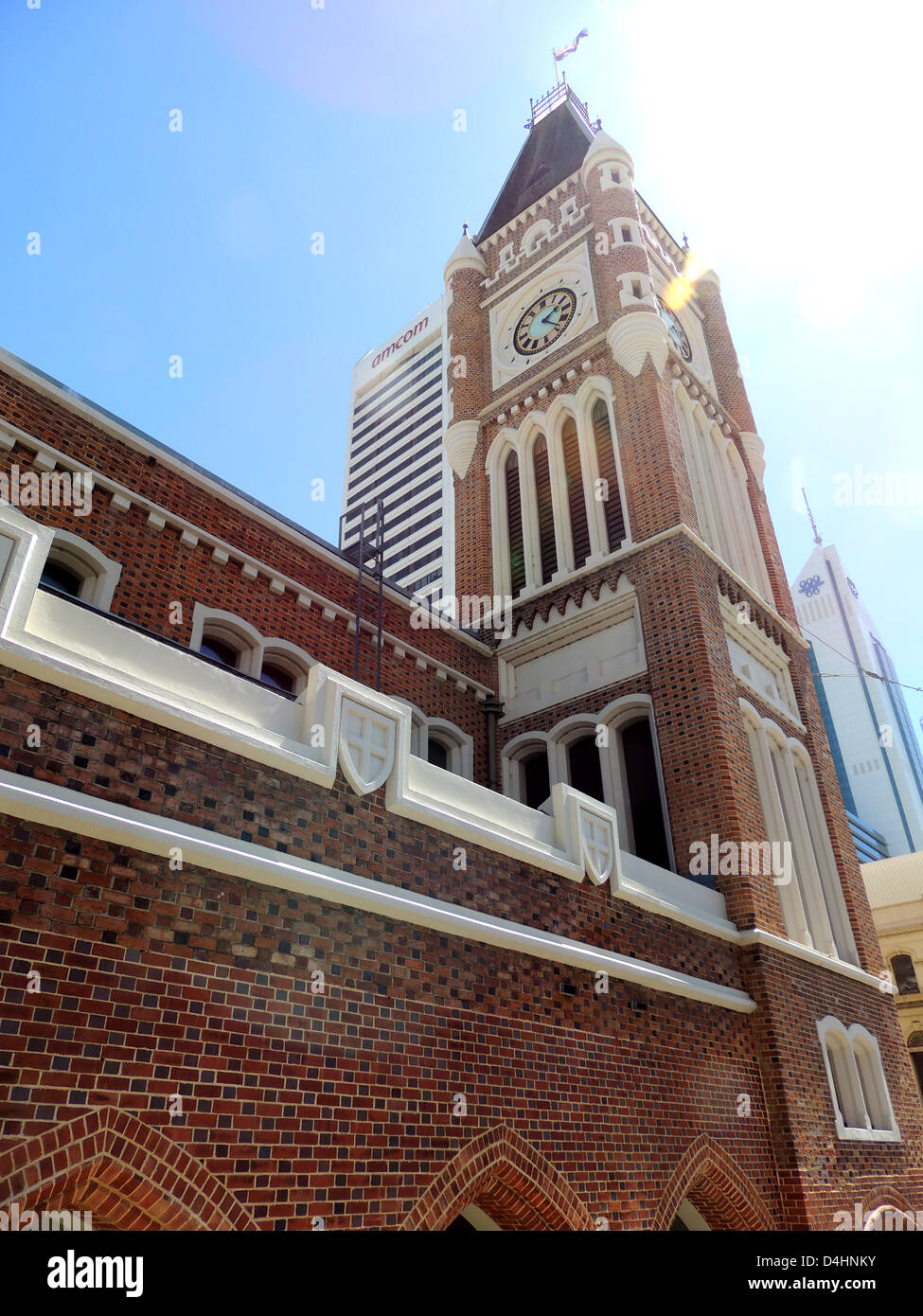 PERTH, Australie. Uniting Church Trinity à 97 William Street. Photo Tony Gale Banque D'Images