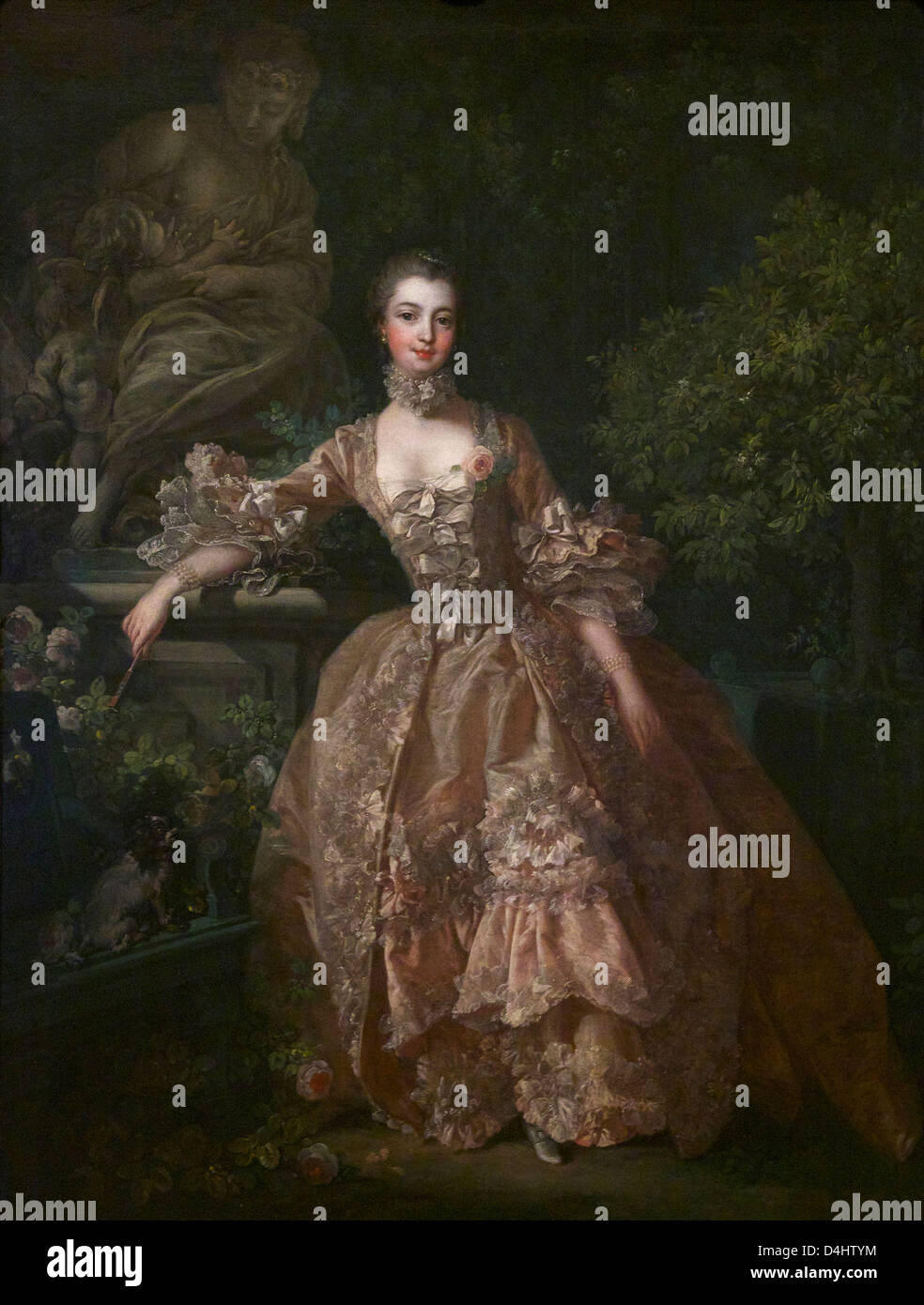 Madame de Pompadour, par François Boucher, 1759, Wallace Collection, Londres, Angleterre, RU, FR Banque D'Images