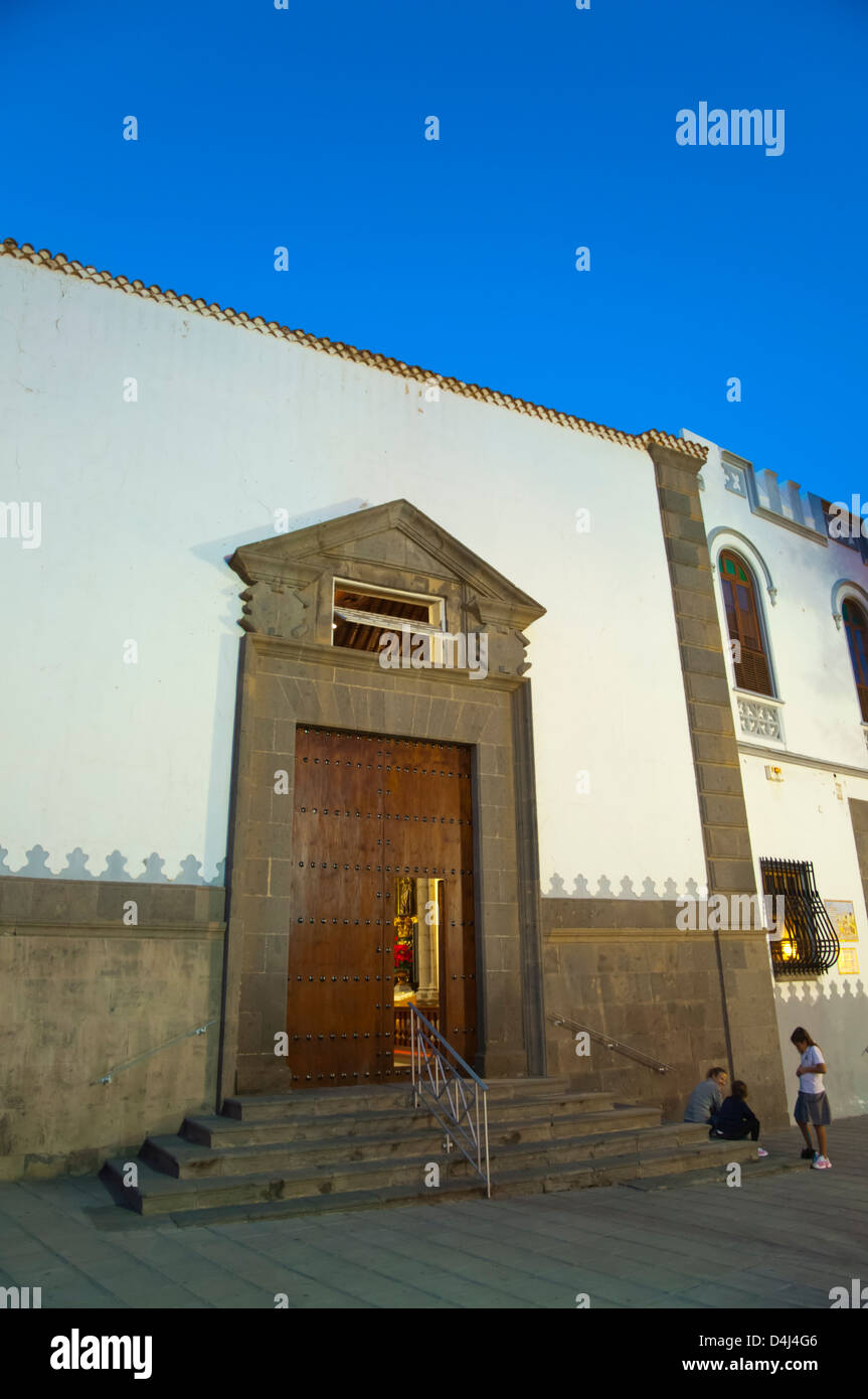 Eglise de San Francisco de Asis église à Alameda de Place Colon quartier Triana de Las Palmas Gran Canaria island Espagne Banque D'Images