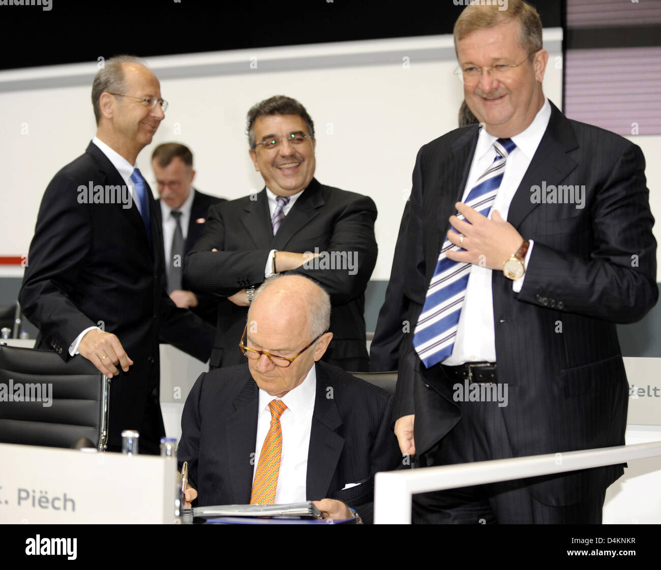 Ferdinand piech et wendelin wiedeking Banque