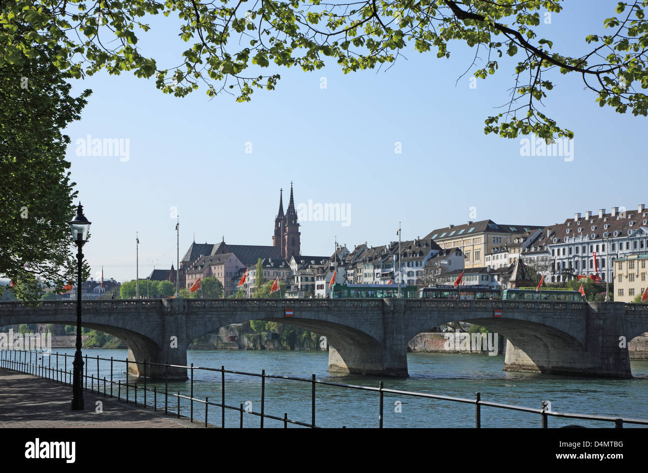 La Suisse, Canton de Bâle, Bâle Baselstadt, Münster Banque D'Images