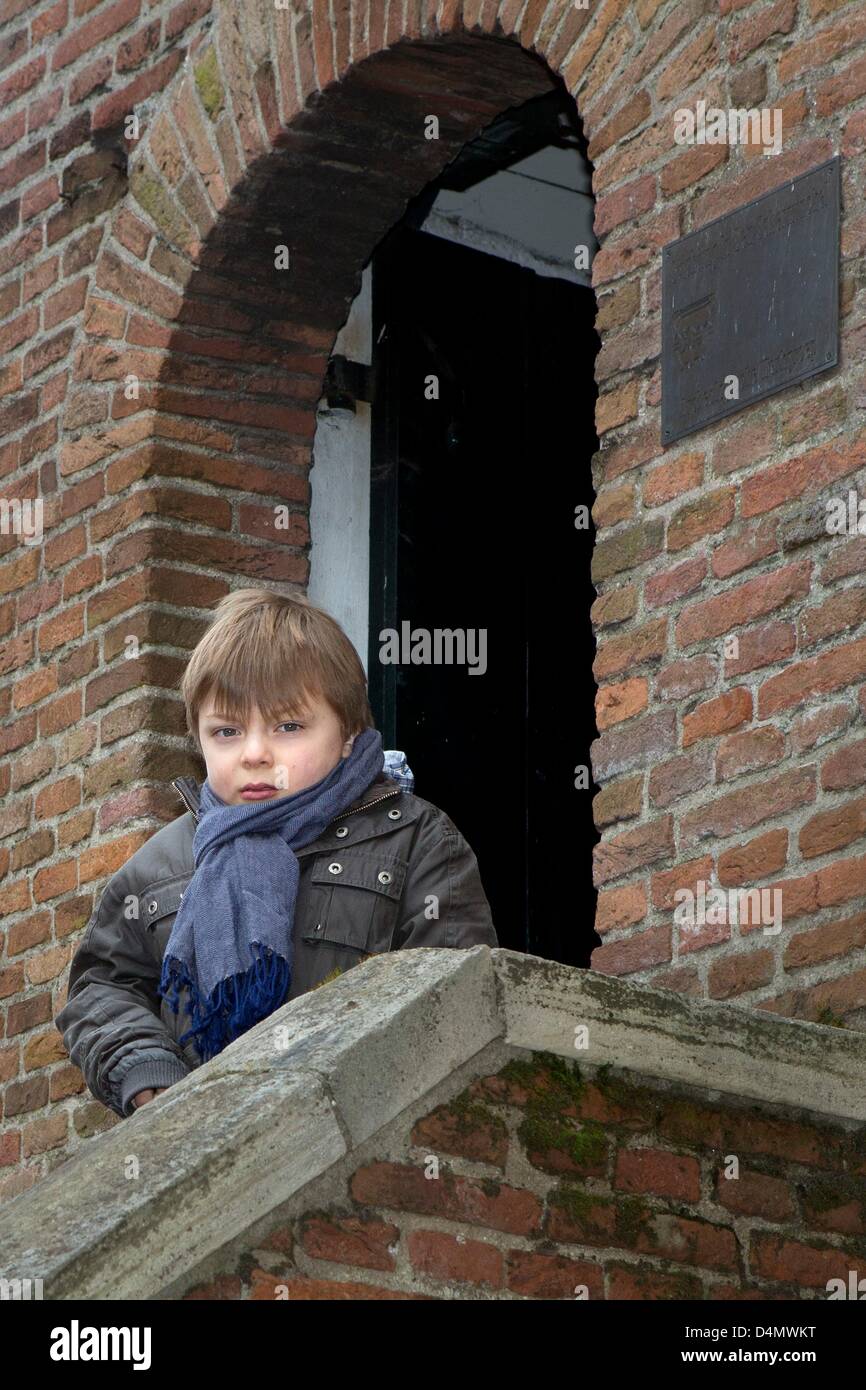 Comte Claus-Casimir des Pays-Bas pour le bénévolat NL Doet à Museum Gevangenpoort à Bergen op Zoom, Pays-Bas, 16 mars 2013. Photo : Patrick van Katwijk/Piscine/Pays-Bas OUT Banque D'Images