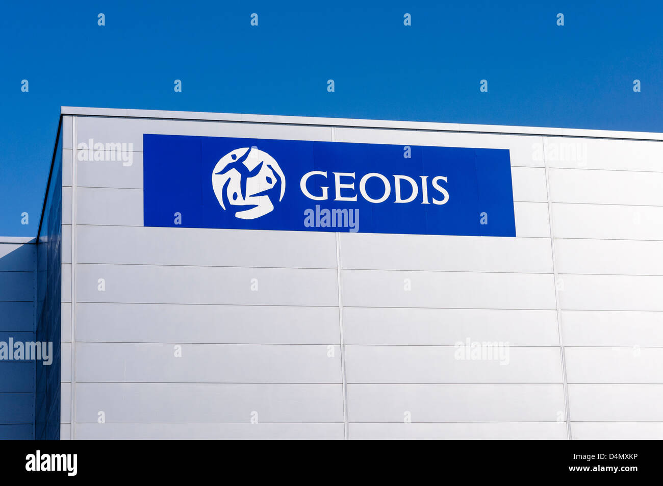 Centre de distribution SNCF Geodis, Magna Park, Leicestershire Banque D'Images