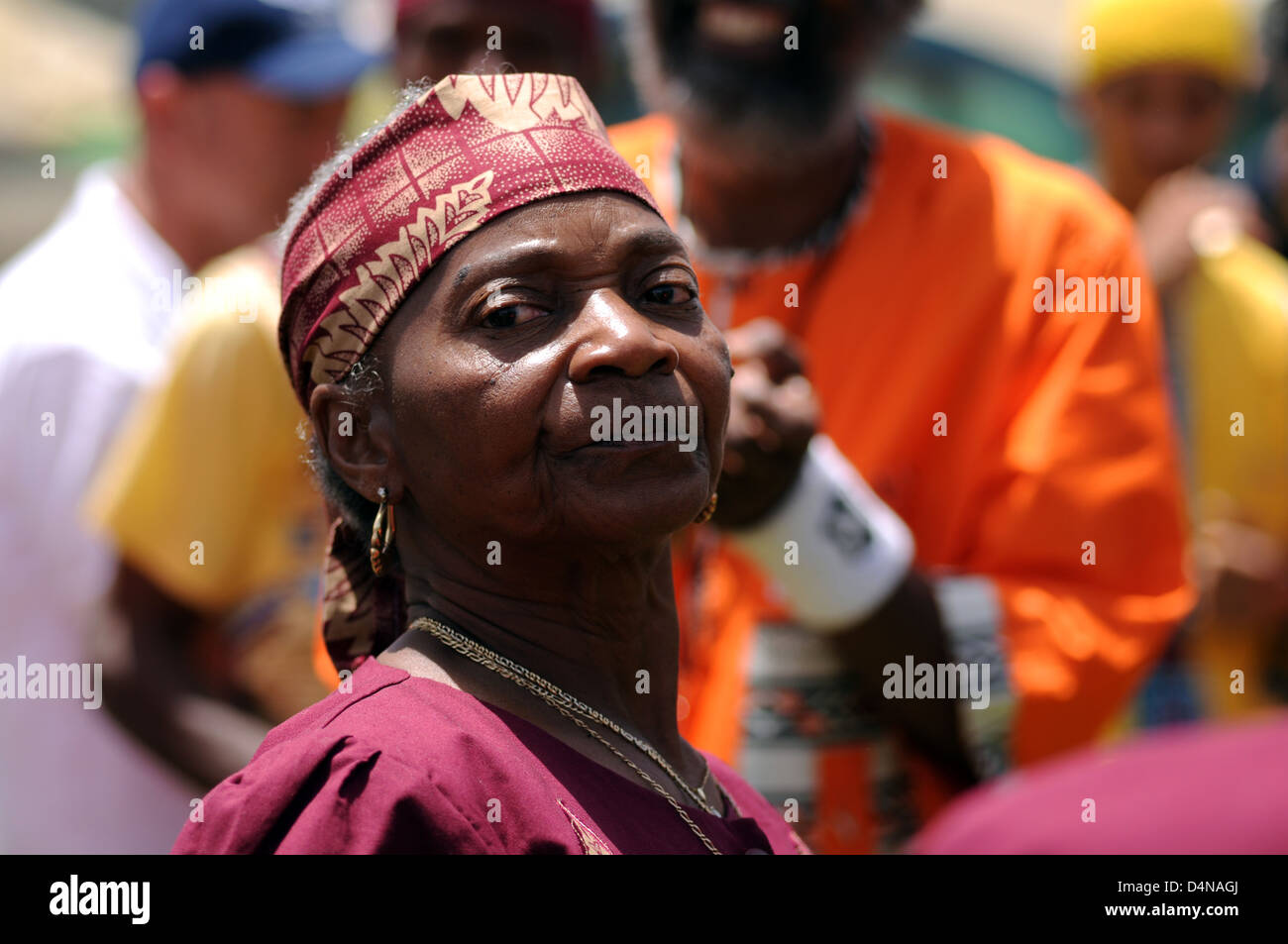 African Hebrew Israélites de Jérusalem (également connu sous le nom d'Hébreux noirs) Banque D'Images