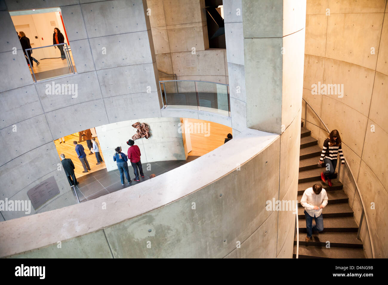 L'aile contemporaine, Baltimore Museum of Art, Maryland, USA Banque D'Images