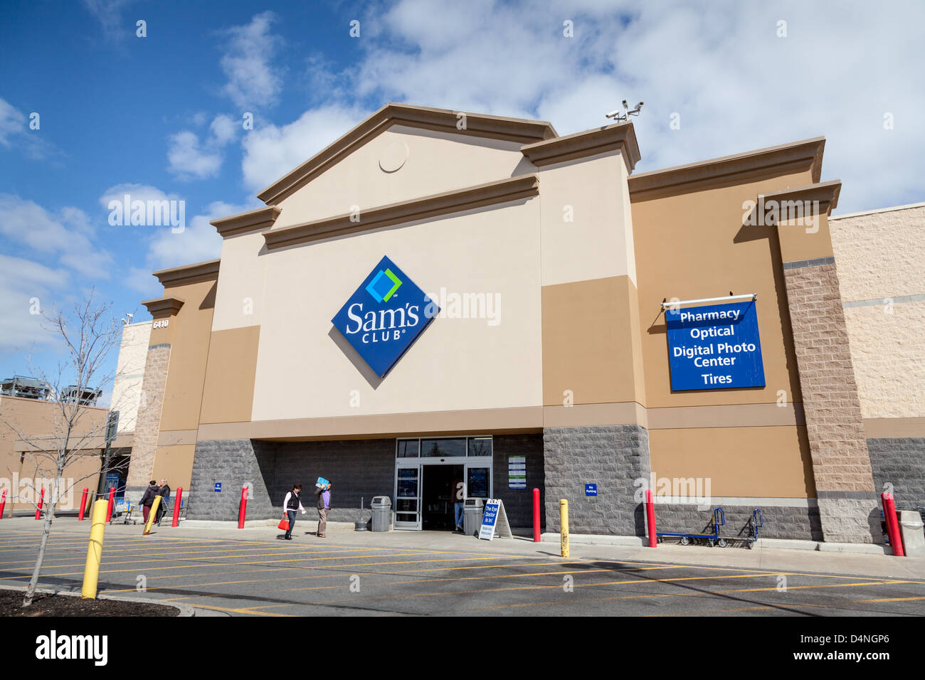 Sam's Club dans un comté de Baltimore, Maryland Banque D'Images
