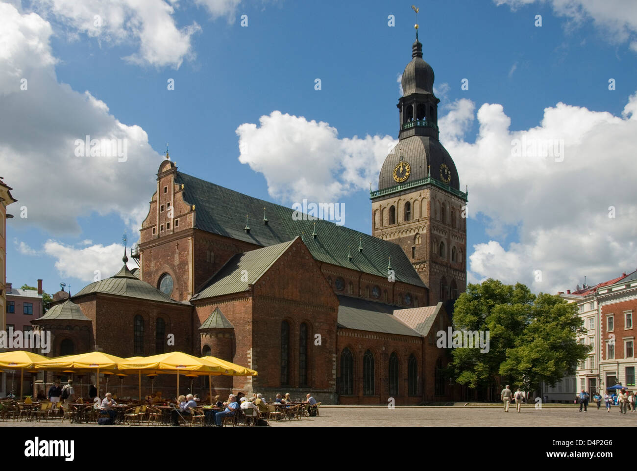 Cathédrale de Riga, Riga, Lettonie Banque D'Images